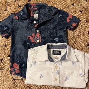 2T OshKosh Button Down Shirts